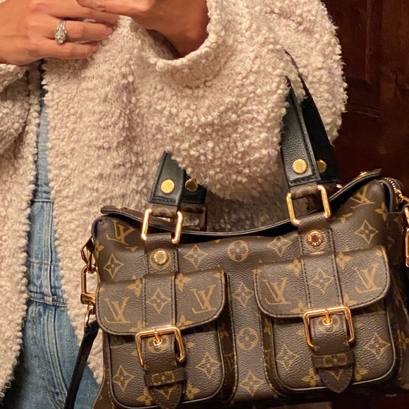 Louis Vuitton New Manhattan NM Noir Bag - Picture 15 of 15